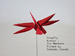 origami Dragonfly, Author : Jun Maekawa, Folded by Tatsuto Suzuki